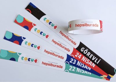 Tyvek Yırtılmaz Kağıt Bileklik